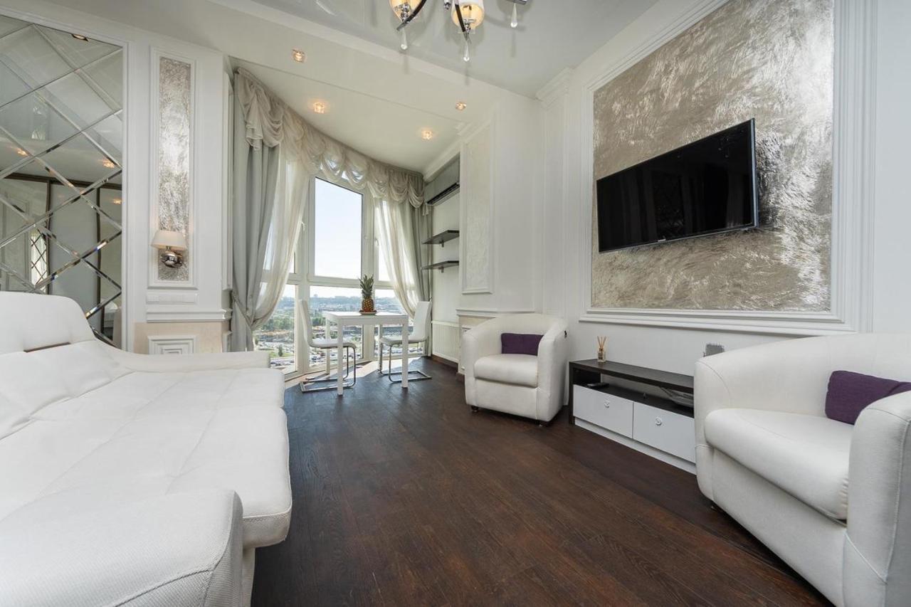 Exquisite Panoramic Views Apartment Dnipro Embankment キエフ エクステリア 写真