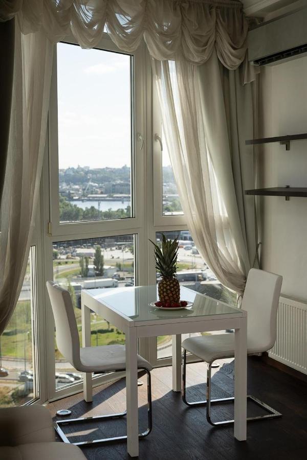 Exquisite Panoramic Views Apartment Dnipro Embankment キエフ エクステリア 写真